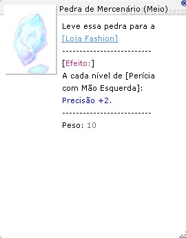 Pedra de Mercenário (Meio)