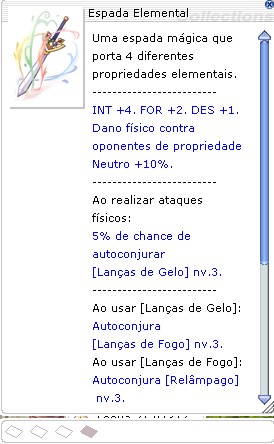 Espada Elemental [3]
