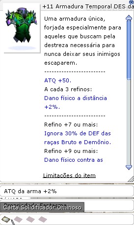 +11 Armadura Temporal DES