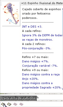 +11 Espinho Ilusional do Meteoro BI