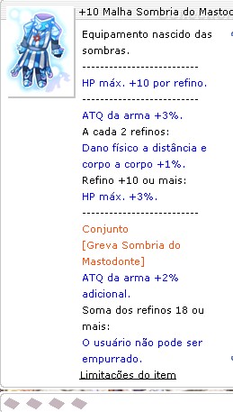 +10 Malha Sombria do Mastodonte