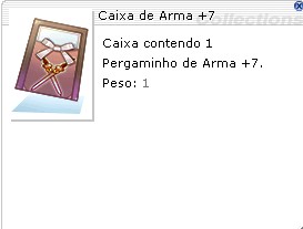 Pergaminho de Arma +7