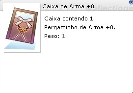 Pergaminho de Arma +8