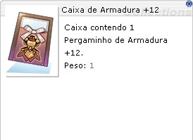Pergaminho de Armadura +12