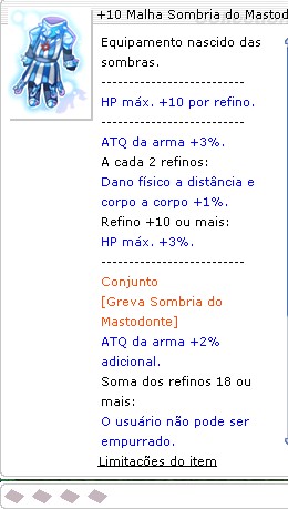 +10 Malha Sombria do Mastodonte