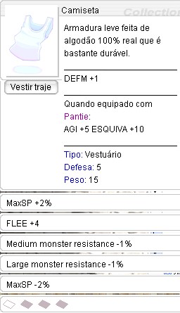 Undershirt (1) +4 Flee