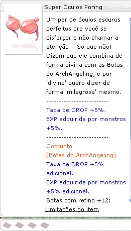 Super Óculos Poring