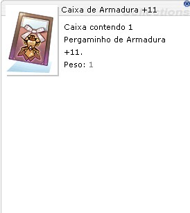 Pergaminho de Armadura +11