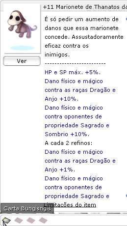 +11 Marionete de Thanatos da Energia Vital