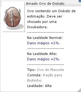 Ovo de Dokebi Leal Alta