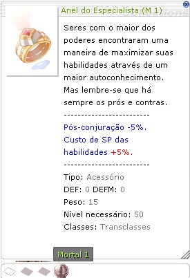 Anel do Especialista [1]