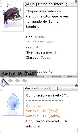 Boina de Jitterbug -3% Variavel