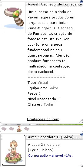 Cachecol de Fumacento (Sumo Sacerdote)