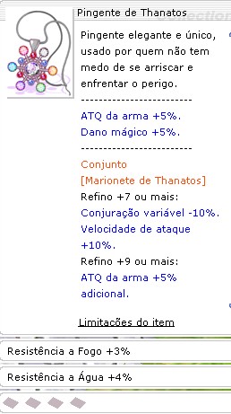 Pingente de Thanatos