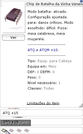 Chip de Batalha da Vinha Venenosa