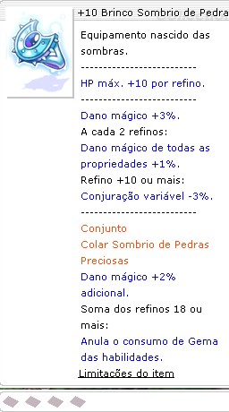 +10 Brinco Sombrio de Pedras Preciosas