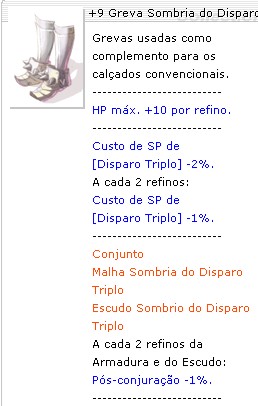 +9 Greva Sombria do Disparo Triplo