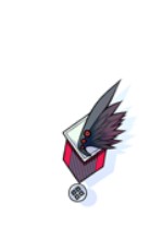 Broche das Asas das Sombras