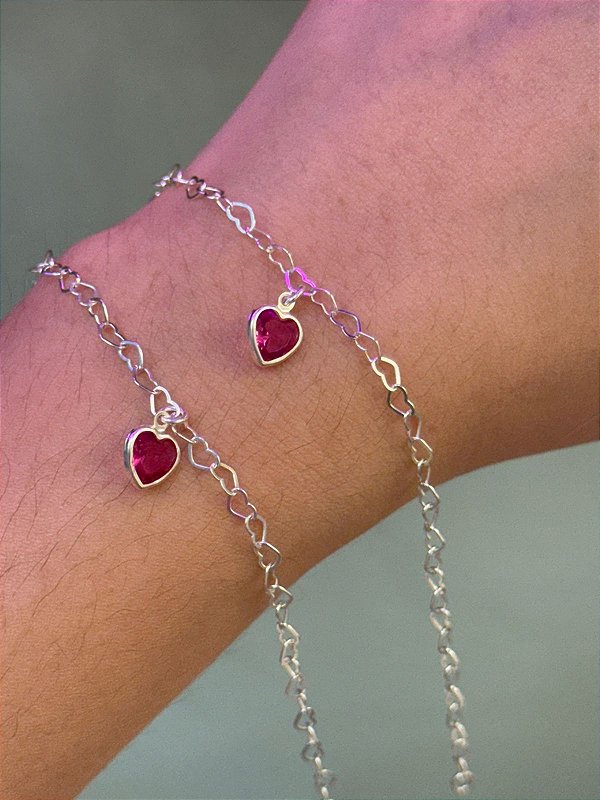 Pulseira Elos Coração
