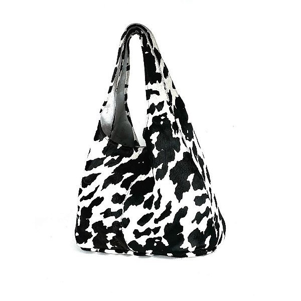 Bolsa Mucca Preta e Branca