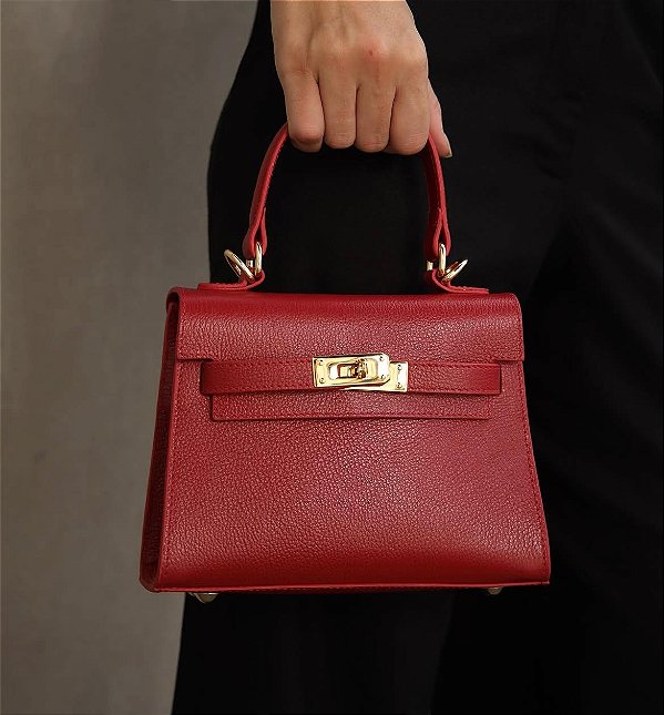 Bolsa Donatella Small Rubi