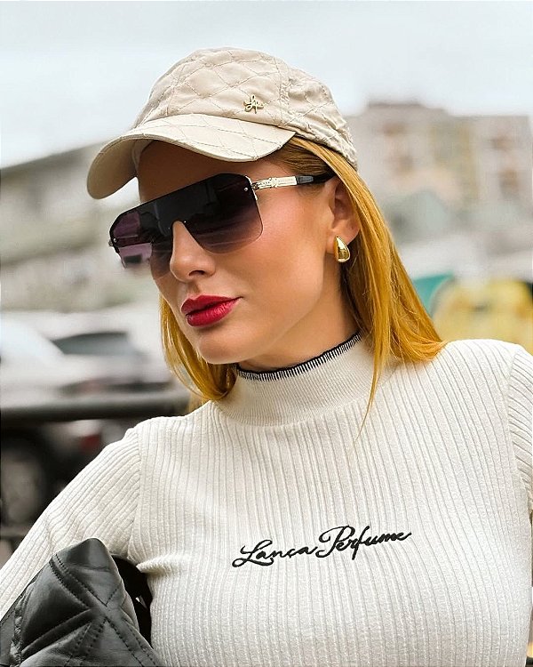 ÓCULOS DE SOL OVERSIZE PRETO DEGRADÊ