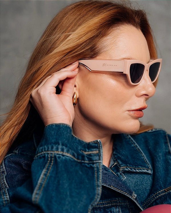 ÓCULOS DE SOL ROSA CLARO