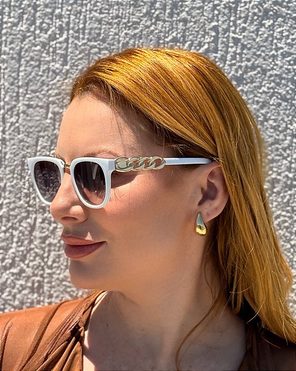 ÓCULOS DE SOL BRANCO