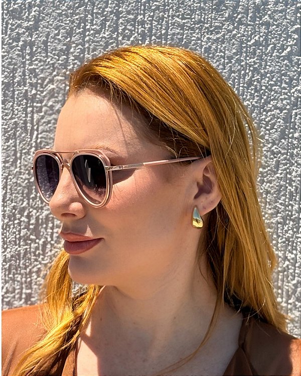 ÓCULOS DE SOL AVIADOR ROSA