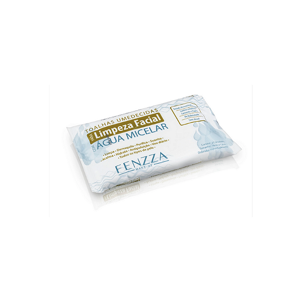 Lenços Umidecidos Demaquilante com Água Micelar - Fenzza
