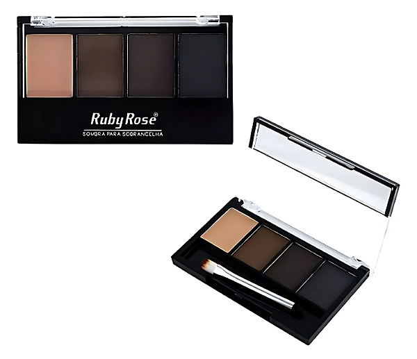Paleta de Primer e Sombra para Sobrancelhas - Ruby Rose