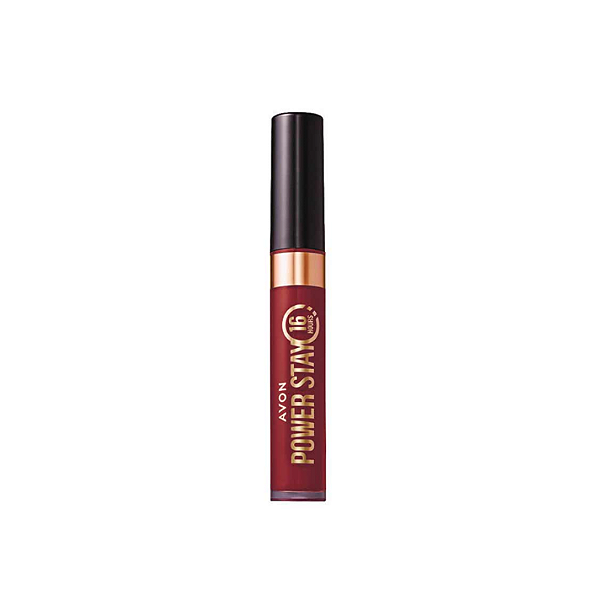 Batom Líquido Matte Tô de Vinho Marsala Power Stay - Avon
