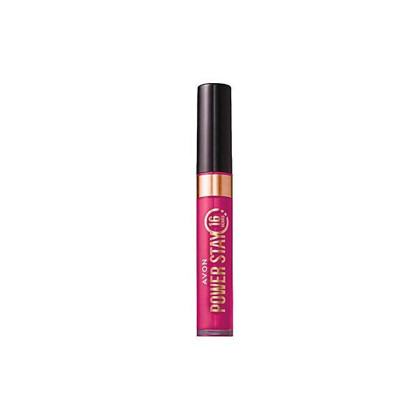 Batom Líquido Matte Rosa Magenta Power Stay - Avon