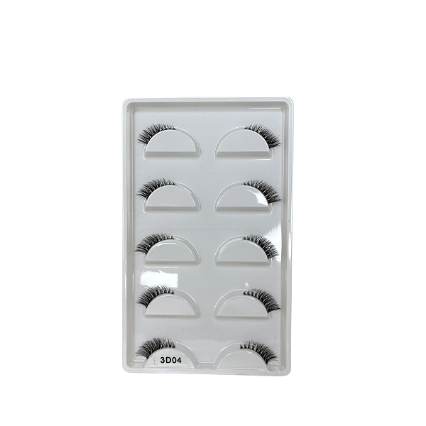 Cílios Postiços Profissionais Cantinho 04 - 5 Pares