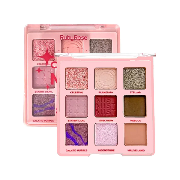 Paleta de Sombras Cosmic Mist - Ruby Rose