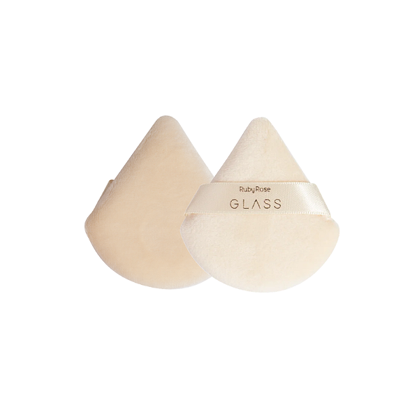 Esponja Pó Powder Puff Glass - Ruby Rose