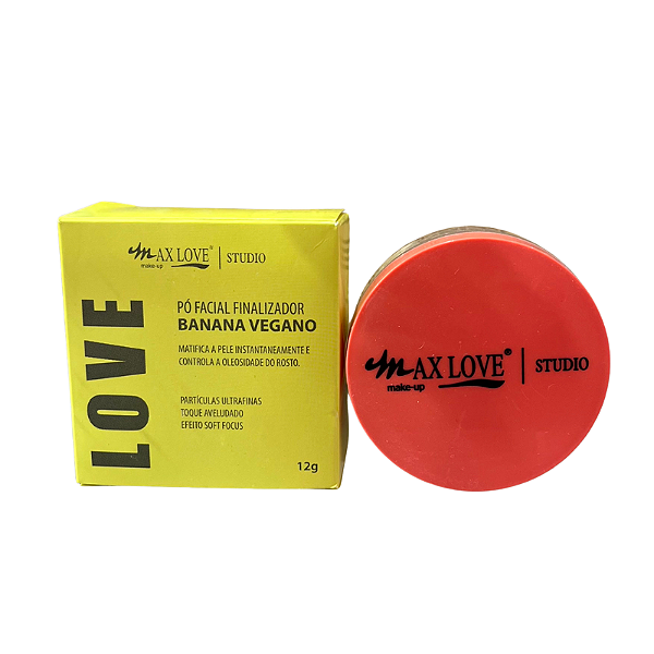 Pó Banana Vegano - Max Love