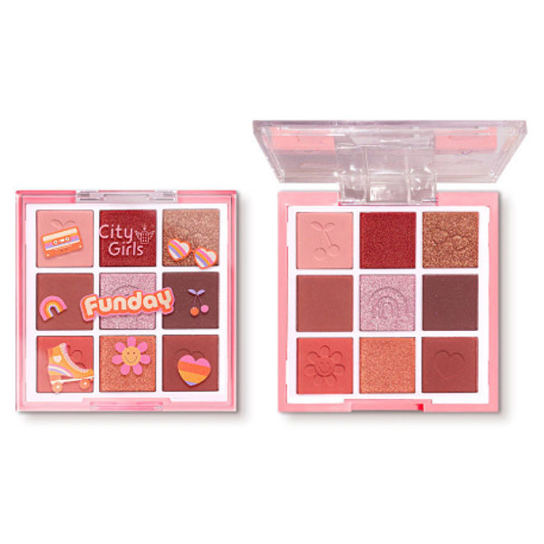 Paleta de Sombras Funday A - City Girls