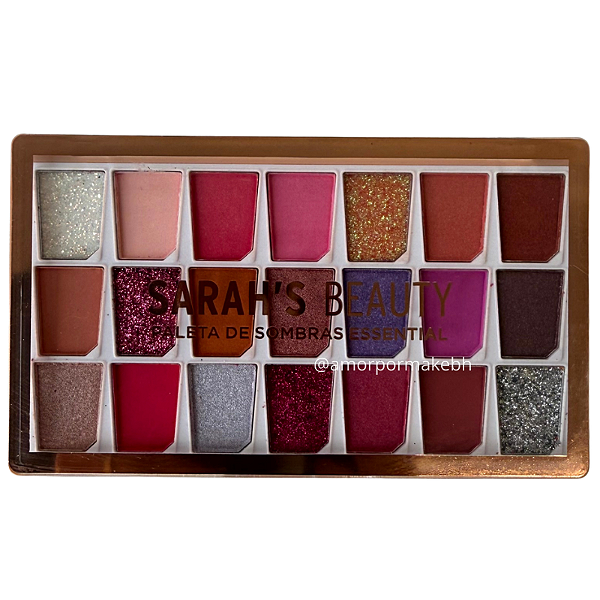 Paleta de Sombras Essential B - Sarah's Beuaty