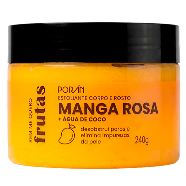 Esfoliante Manga Rosa Corpo e Rosto - Porán