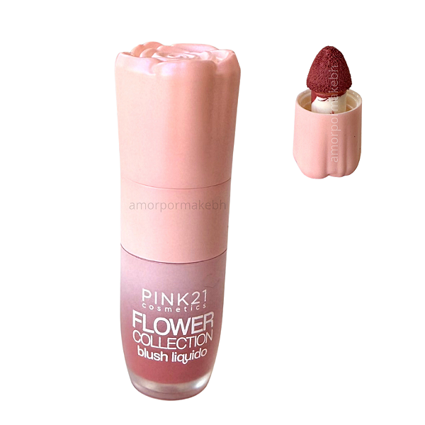 Blush Líquido Flower - Pink 21