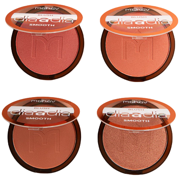 Blush Pó Compacto Smooth Dia a Dia - Mahav