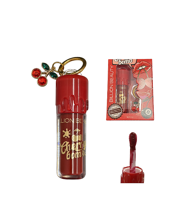 Gloss Cherry Bomb Cereja - Billion Beauty
