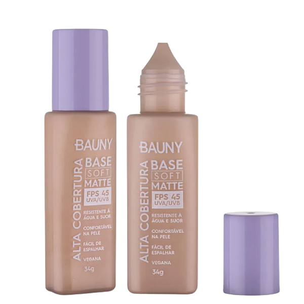 Base Soft Matte Alta cobertura - Bauny