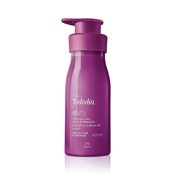Creme Desodorante Nutritivo para o Corpo Tododia Ameixa e Flor de Baunilha