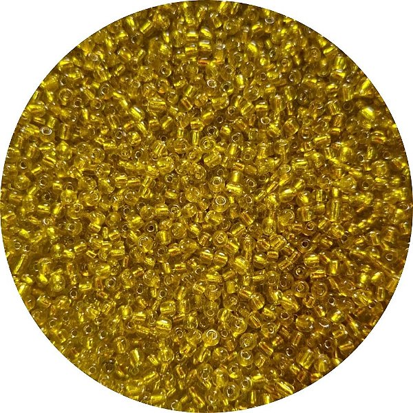 MIÇANGA CHINESA 6/0 TRANSPARENTE - PACOTE COM 500G