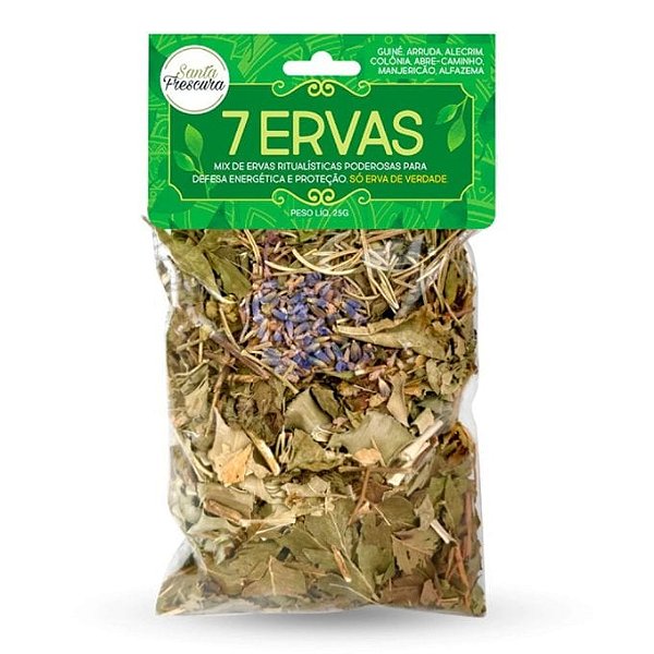 BANHO DE ERVAS 7 ERVAS