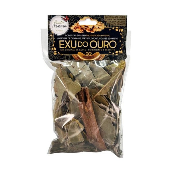 BANHO DE ERVAS EXU DO OURO