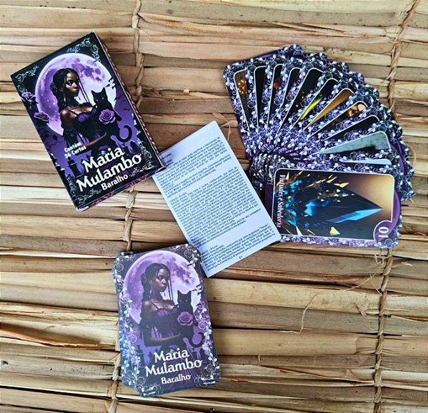 BARALHO CIGANO MARIA MULAMBO 36 CARTAS