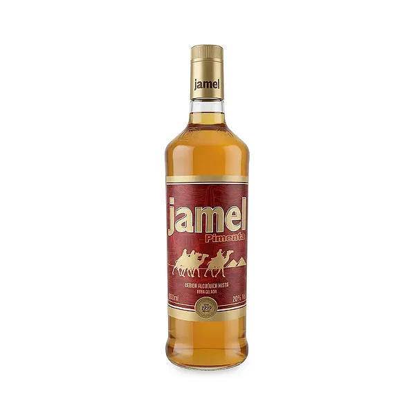 CACHAÇA JAMEL PIMENTA 900ML